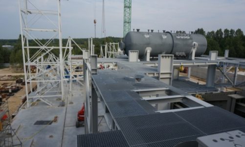 Promostal montuje konstrukcję stalową białostockiej spalarni