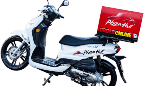 Pizza Hut wprowadza flotę elektrycznych skuterów