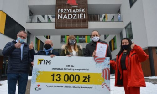 Charytatywna akcja TIM-u: 221 000 zł dla 17 organizacji z całej Polski