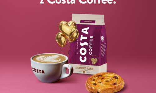 Costa Coffee ze słodką promocją walentynkową